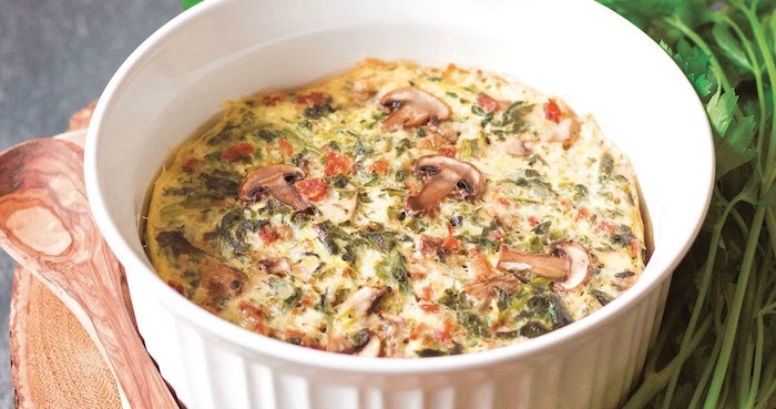 Instant Pot Crustless Veggie and Bacon Quiche